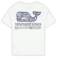 Preschool Vineyard Vines  White 151st Kentucky Derby Whale Sticker T-Shirt