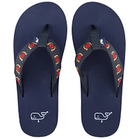Vineyard Vines  Kentucky Derby Rose Flip Flops