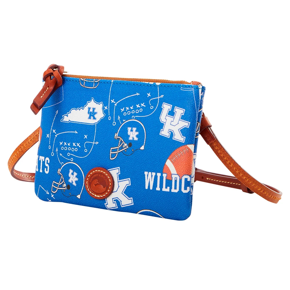 Dooney & Bourke Kentucky Wildcats Top Zip Crossbody Purse