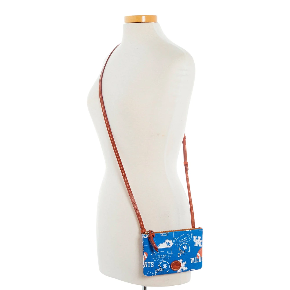 Dooney & Bourke Kentucky Wildcats Top Zip Crossbody Purse