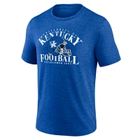 Men's Fanatics  Royal Kentucky Wildcats True Classics The Goods Tri-Blend T-Shirt