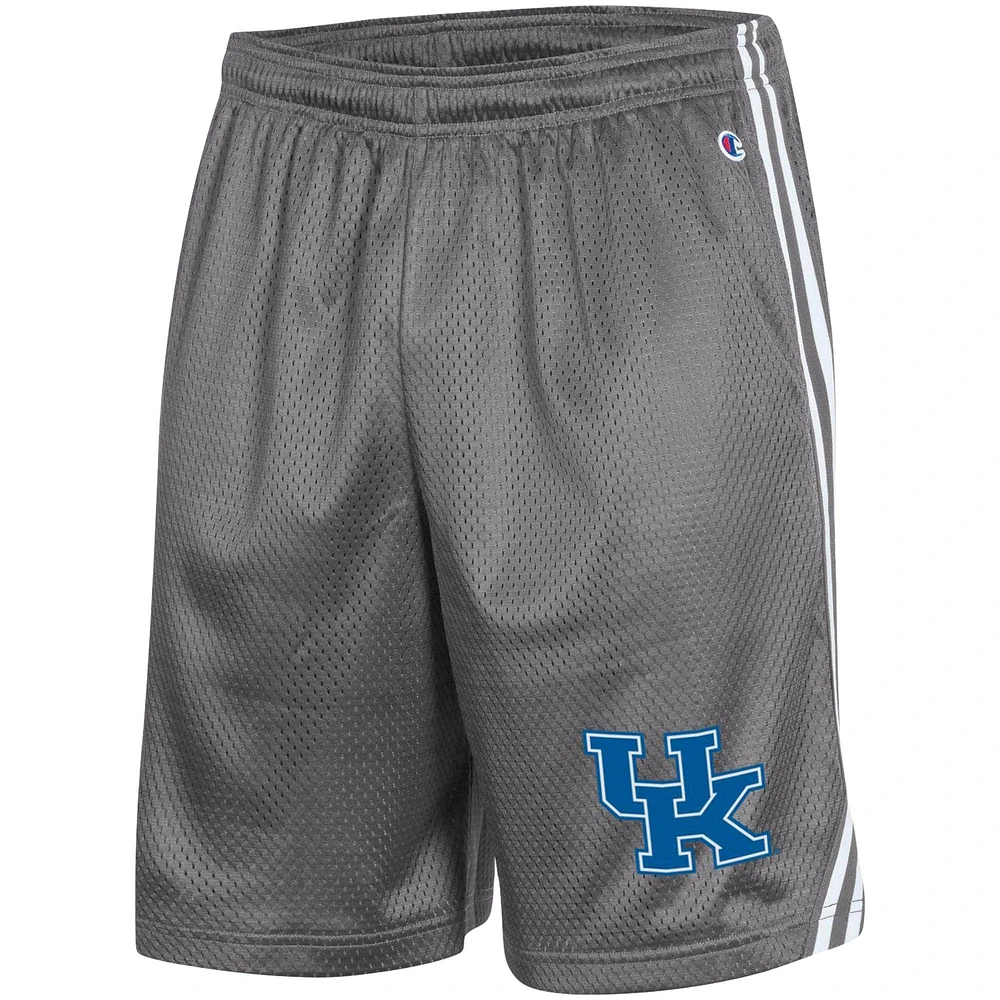 Men's Champion Gray Kentucky Wildcats Team Lacrosse Shorts