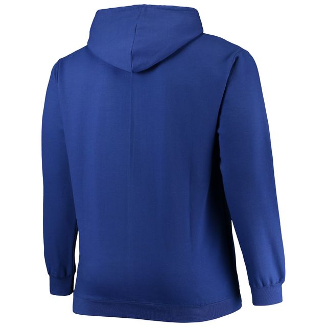 Sweat à capuche Champion Royal Kentucky Wildcats Big & Tall Arch Over Logo Powerblend pour homme