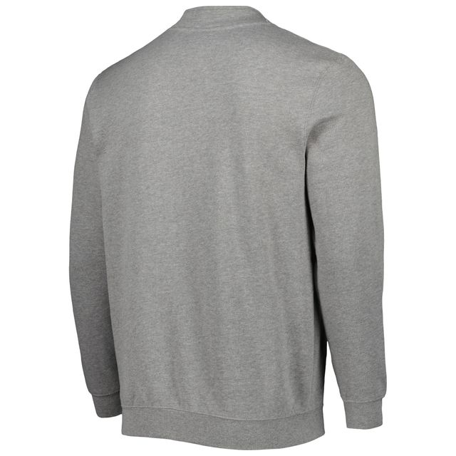 Sweat Colosseum gris chiné Kentucky Wildcats Tortugas à quart de zip pour homme