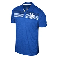 Men's Colosseum Royal Kentucky Wildcats Langmore Polo