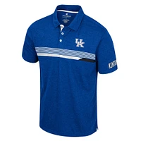 Men's Colosseum  Royal Kentucky Wildcats No Problemo Polo