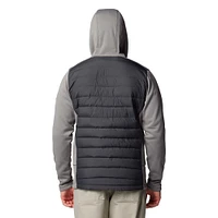 Men's Columbia  Charcoal/Gray Kentucky Wildcats Out-Shield Hybrid Full-Zip Hoodie Jacket