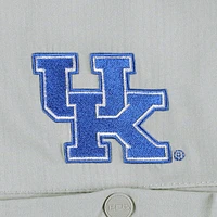 Men's Columbia Gray Kentucky Wildcats Tamiami Omni-Shade Button-Down Shirt