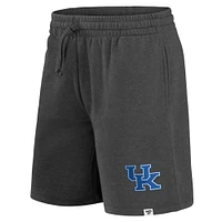 Men's Fanatics Heathered Charcoal Kentucky Wildcats Primary Logo Shorts