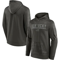 Men's Fanatics Olive Kentucky Wildcats OHT Military Appreciation Guardian Pullover Hoodie