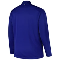 Men's Fanatics Royal Kentucky Wildcats Big & Tall Defender Quarter-Zip Top