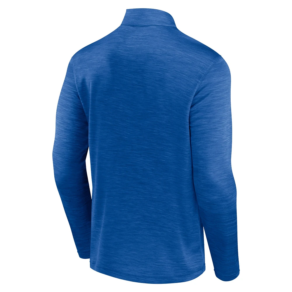 Men's Fanatics Royal Kentucky Wildcats Classic Homefield Quarter-Zip Top