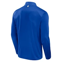 Men's Fanatics Royal Kentucky Wildcats Fundamental Defender Quarter-Zip Jacket