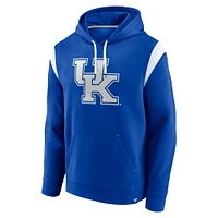 Men's Fanatics Royal Kentucky Wildcats Gym Rat Pullover Hoodie