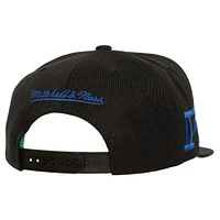 Men's Mitchell & Ness  Black Kentucky Wildcats Triple Play Snapback Hat