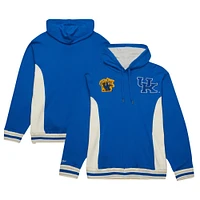 Chandail à capuchon en tissu éponge Mitchell & Ness Royal Kentucky Wildcats Team Legacy pour hommes