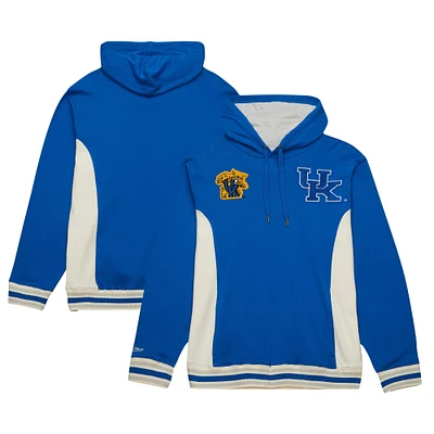 Chandail à capuchon en tissu éponge Mitchell & Ness Royal Kentucky Wildcats Team Legacy pour hommes