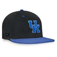 Men's Nike Black Kentucky Wildcats On-Field Dugout True Performance Fitted Hat