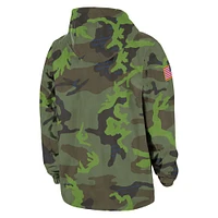 Veste à boutons-pression intégrale Nike Kentucky Wildcats pour homme
