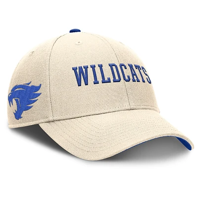 Casquette ajustable Nike Natural Kentucky Wildcats Primetime Rise pour homme