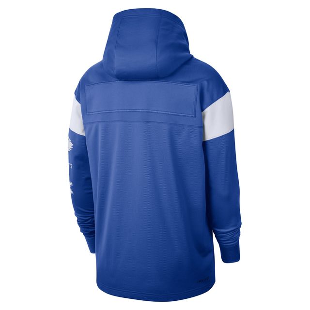 Chandail à capuchon de performance Nike Royal Kentucky Wildcats pour homme