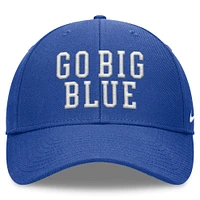 Casquette réglable à hauteur locale Nike Royal Kentucky Wildcats pour homme