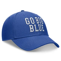 Casquette réglable à hauteur locale Nike Royal Kentucky Wildcats pour homme