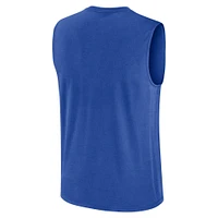 Men's Nike Royal Kentucky Wildcats Primetime Legend Mascot Lock Up Performance Muscle Tank Top