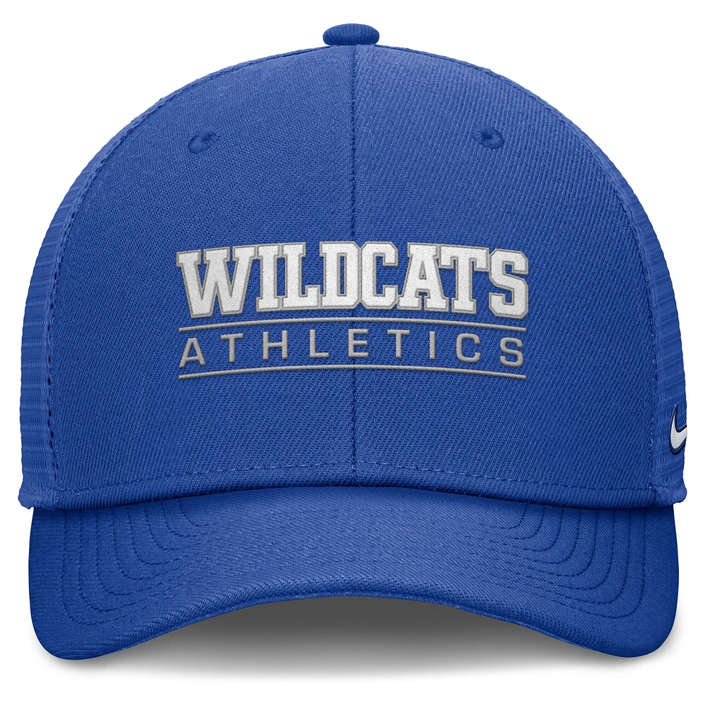 Men's Nike Royal Kentucky Wildcats Rise Adjustable Hat