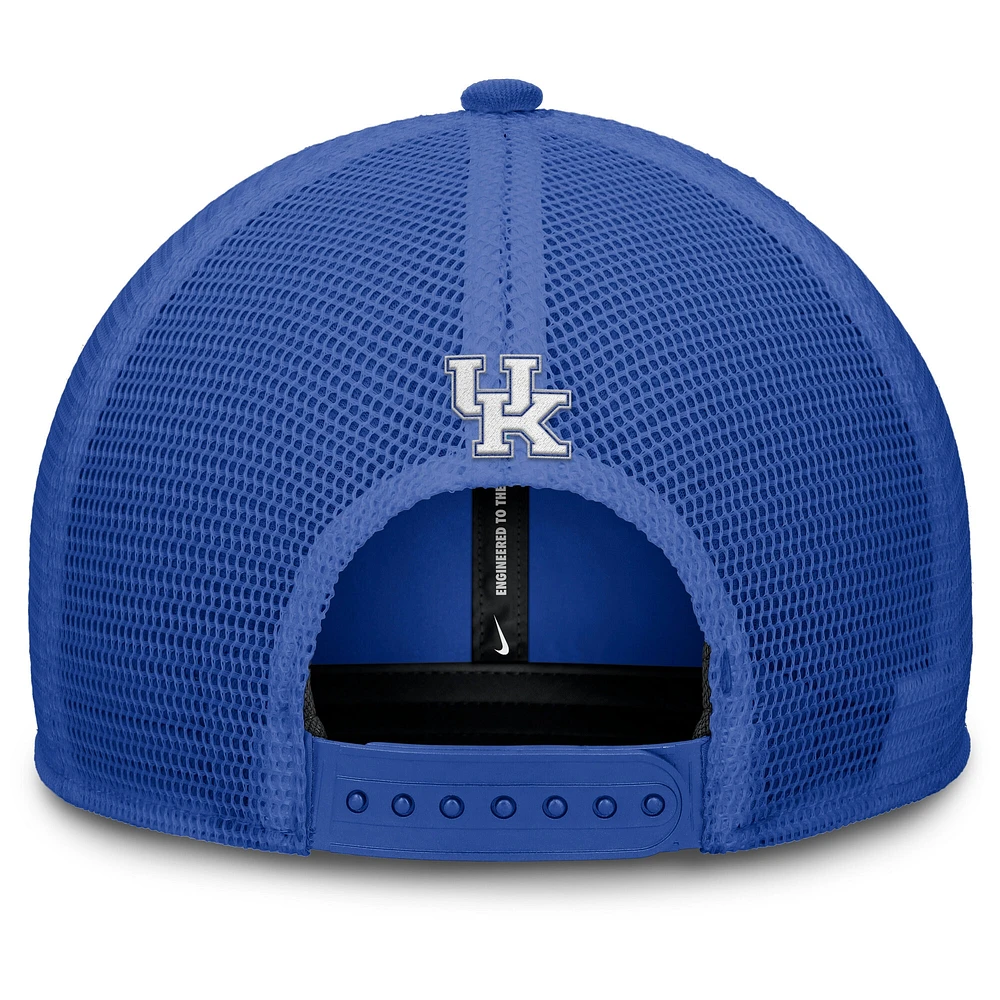 Men's Nike Royal Kentucky Wildcats Rise Adjustable Hat
