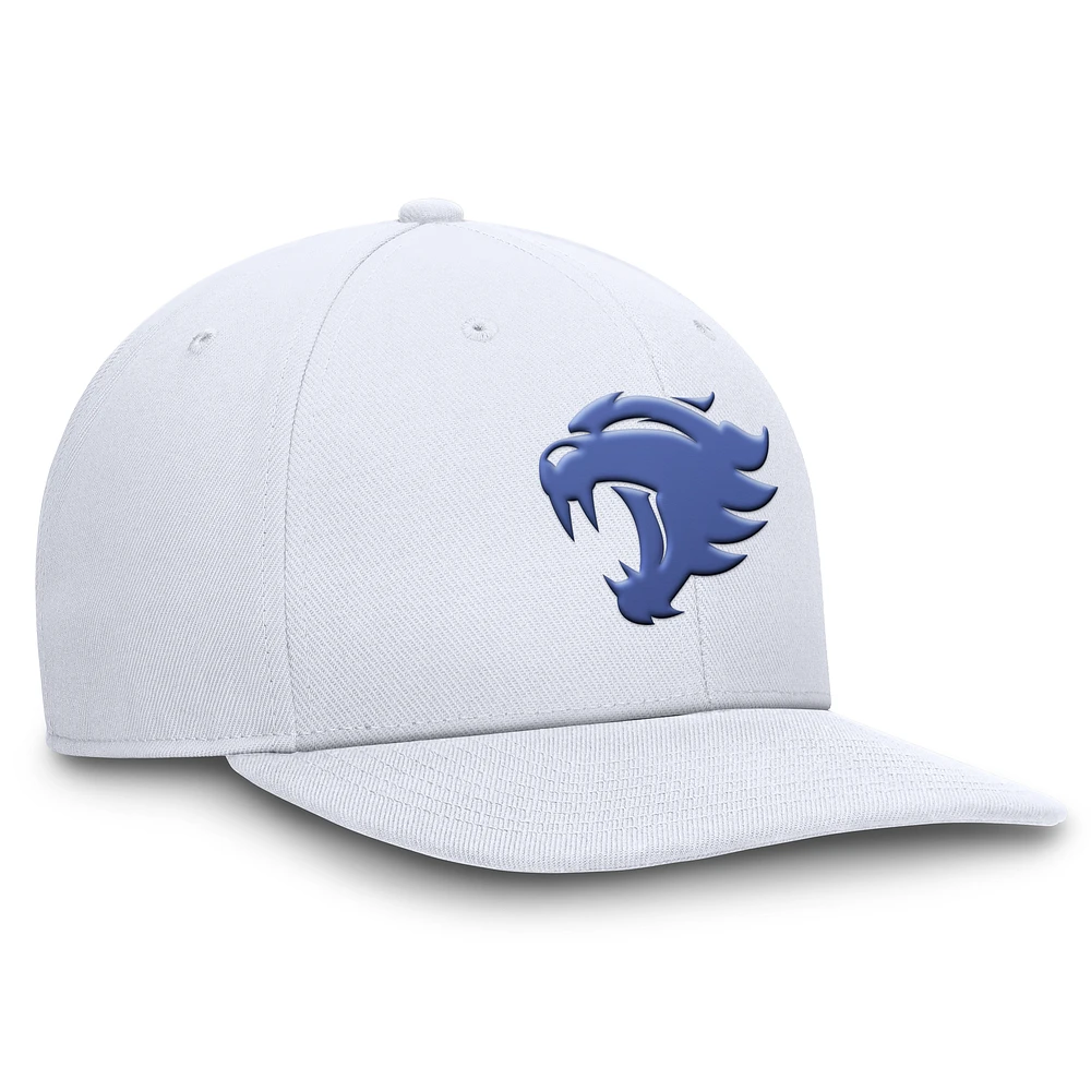 Men's Nike White Kentucky Wildcats Primetime Pro Snapback Hat