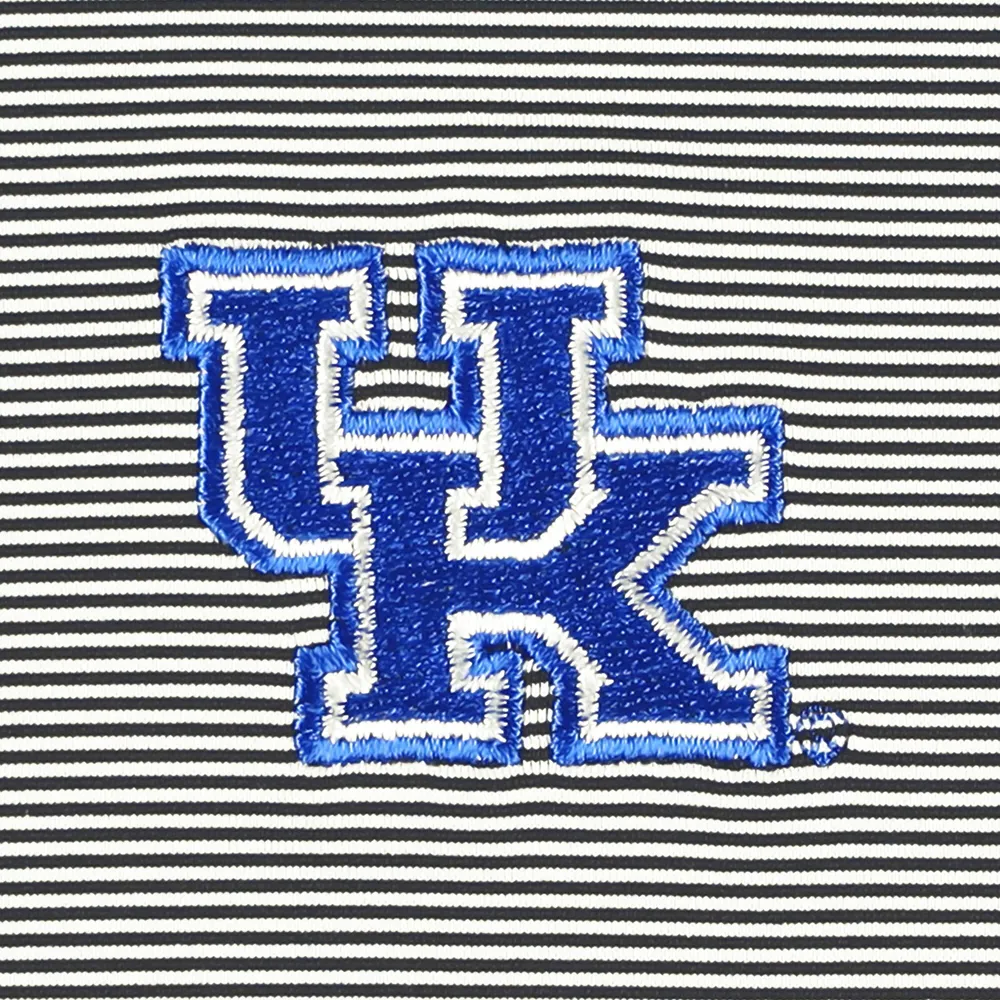 Polo en jersey rayé Performance Jubilee Kentucky Wildcats Peter Millar pour homme, noir