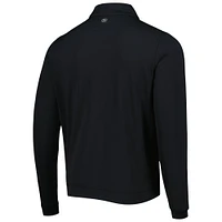 Men's Peter Millar Black Kentucky Wildcats Perth Performance Quarter-Zip Top