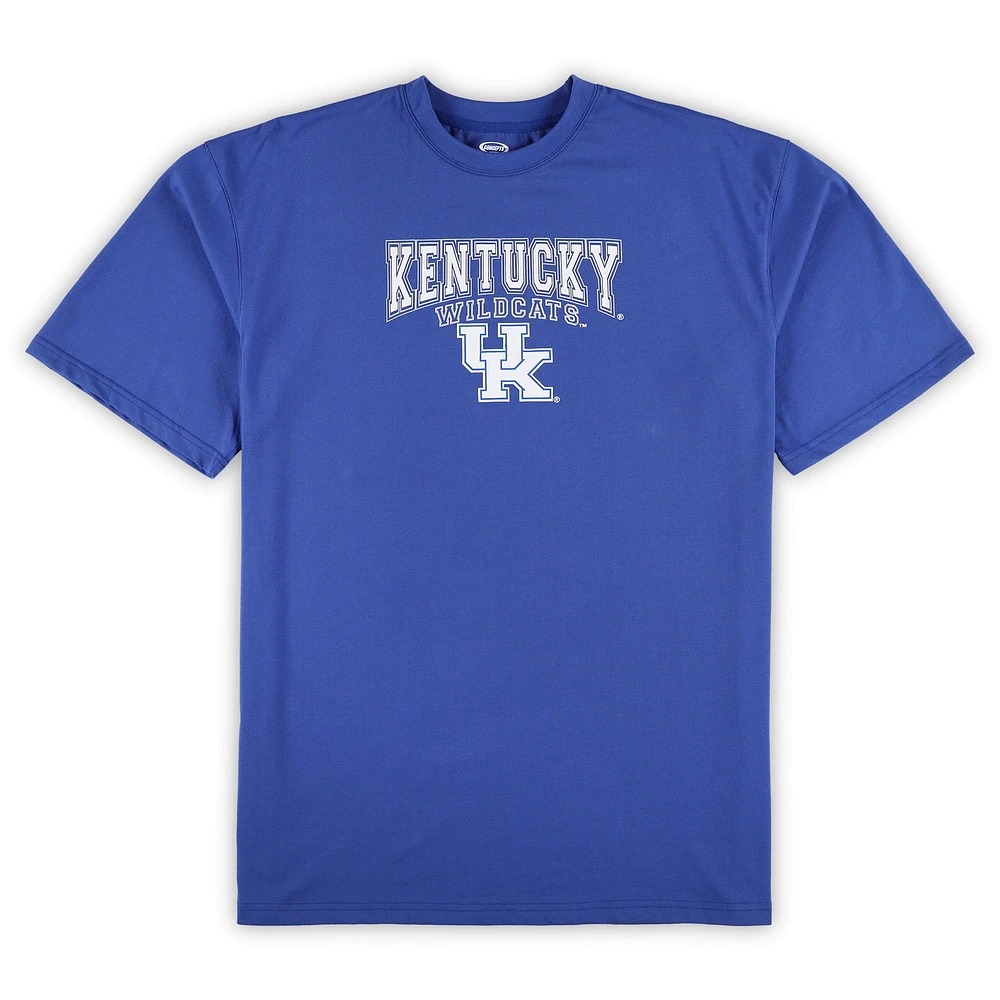 Men's Profile Royal Kentucky Wildcats Big & Tall 2-Pack T-Shirt Flannel Pants Set