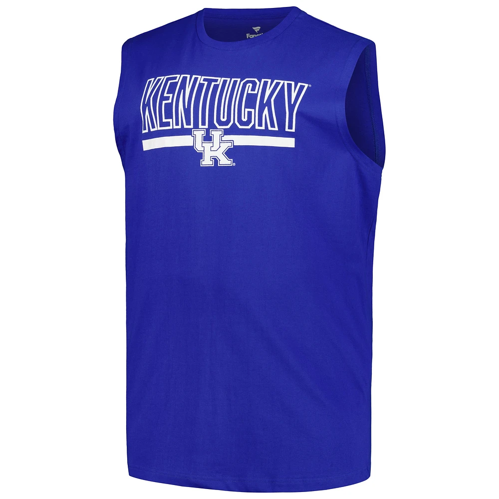 Men's Profile Royal Kentucky Wildcats Big & Tall Tank Top