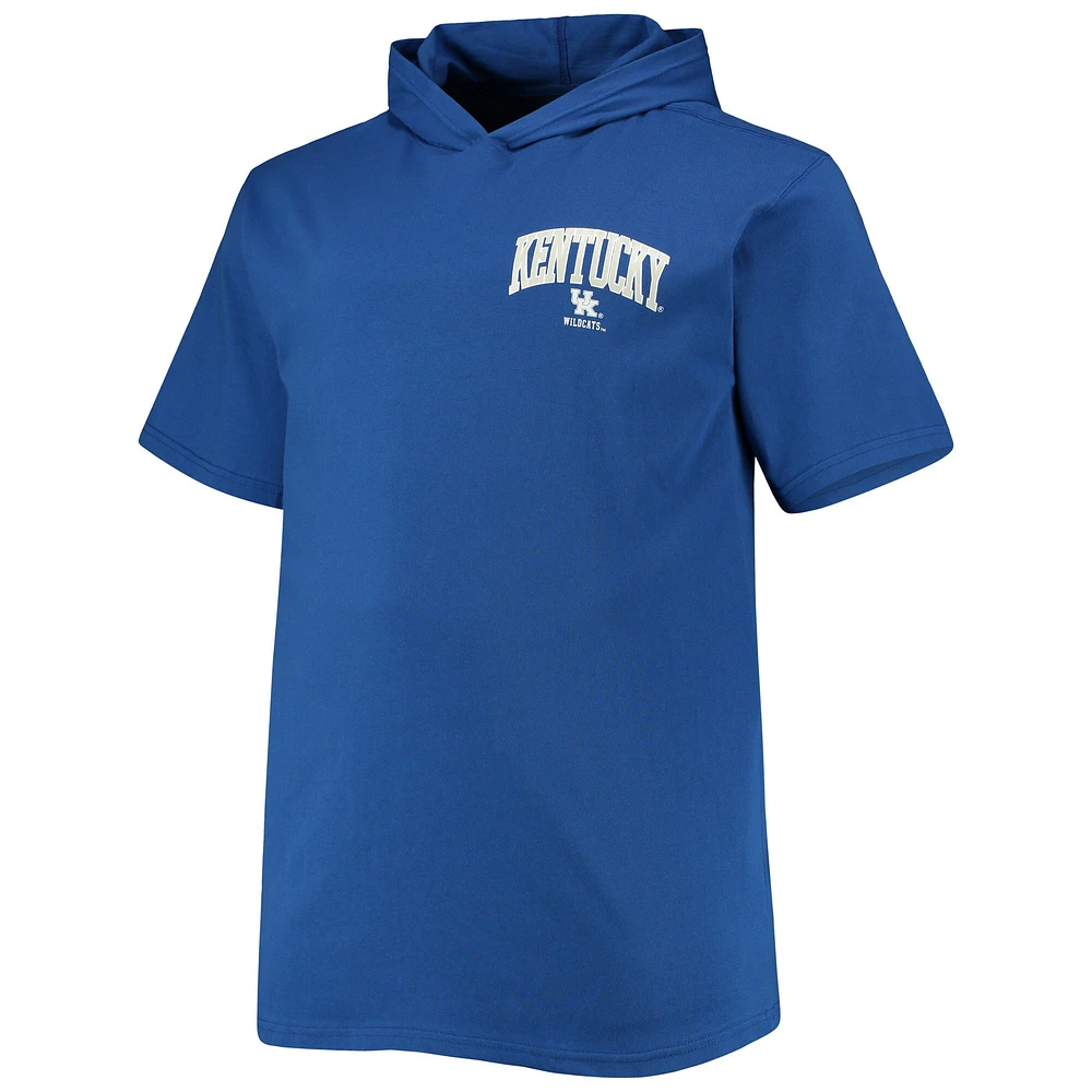 Men's Royal Kentucky Wildcats Big & Tall Team Hoodie T-Shirt