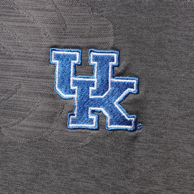 Polo Tommy Bahama Charcoal Kentucky Wildcats Palm Coast Delray Frond IslandZone pour homme