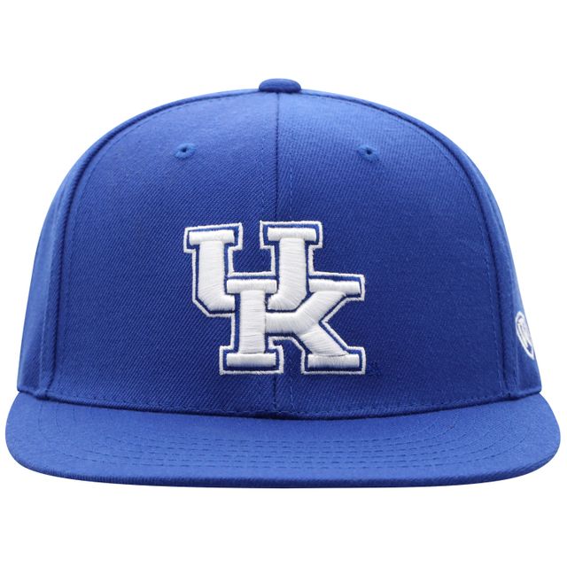Chapeau ajusté de couleur pour hommes Top of the World Royal Kentucky Wildcats Team