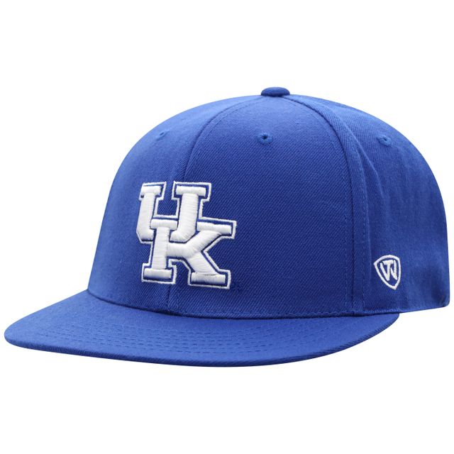 Chapeau ajusté de couleur pour hommes Top of the World Royal Kentucky Wildcats Team