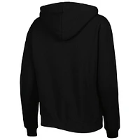 Women's Colosseum Black Kentucky Wildcats Arch & Logo Pullover Hoodie