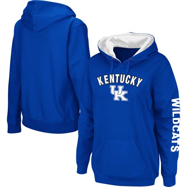 Sweat à capuche Colosseum Royal Kentucky Wildcats Loud and Proud pour femme