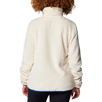 Women's Columbia  Cream Kentucky Wildcats Fireside II Sherpa Full-Zip Jacket