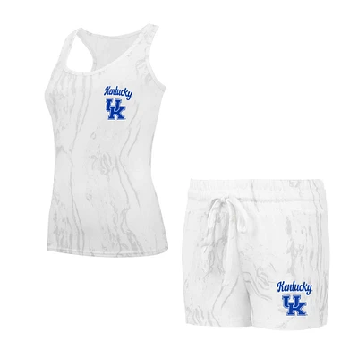 Ensemble débardeur et short Concepts Sport Kentucky Wildcats Quartz pour femmes