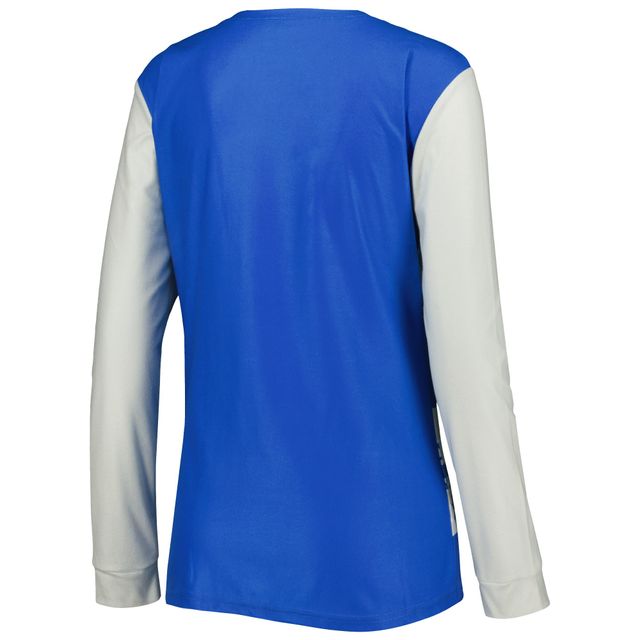 FOCO Royal Kentucky Wildcats Ugly T-shirt à manches longues et pantalon de pyjama pour femme