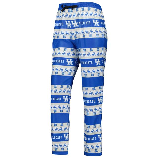 FOCO Royal Kentucky Wildcats Ugly T-shirt à manches longues et pantalon de pyjama pour femme