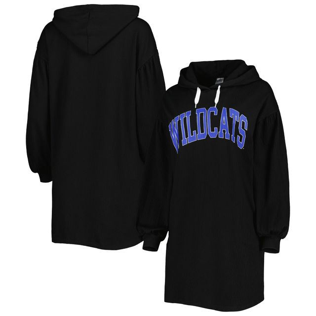 Robe Gameday Couture pour femme noire Kentucky Wildcats Game Winner Vintage Wash Tri-Blend Dress