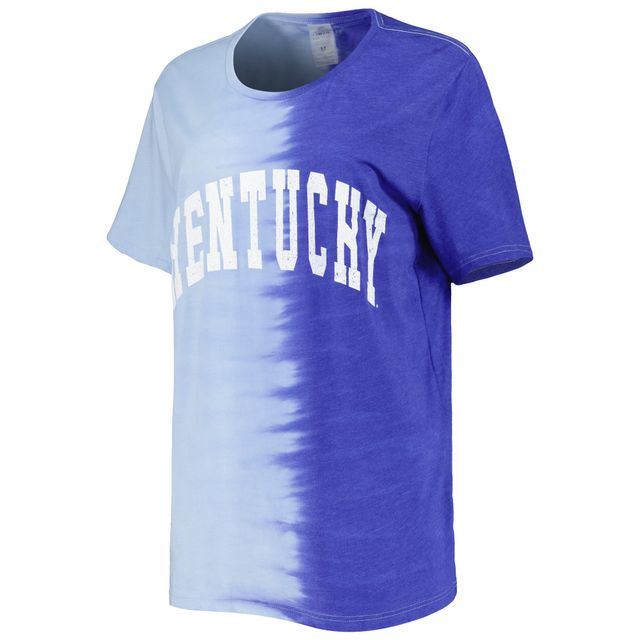 T-shirt Gameday Couture Royal Kentucky Wildcats Find Your Groove Split-Dye pour femme