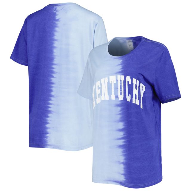 T-shirt Gameday Couture Royal Kentucky Wildcats Find Your Groove Split-Dye pour femme