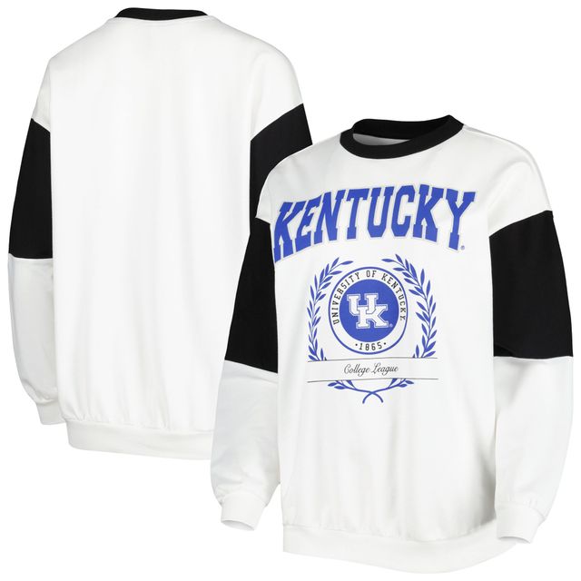 Sweat A capuche Gameday Couture pour femmes, blanc, Kentucky Wildcats, It's Vibe Dolman