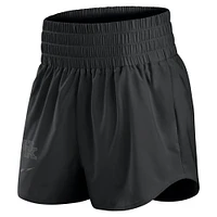 Women's Nike Black Kentucky Wildcats Performance One High-Rise Shorts